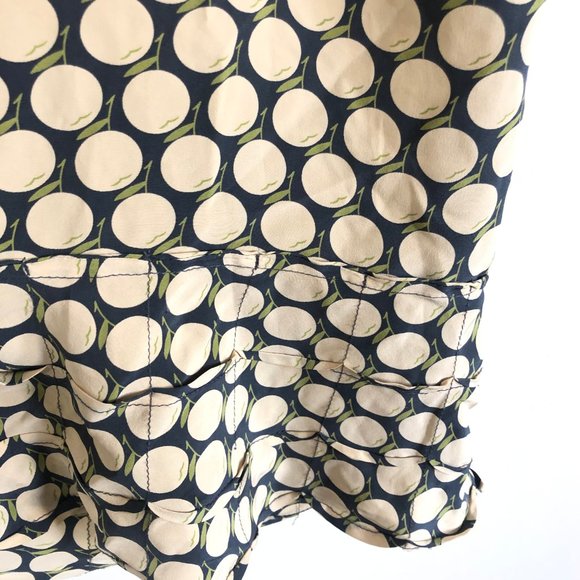 MARC JACOBS PRINTED HALTER TOP SILK BLOUSE 6 - Picture 2 of 6